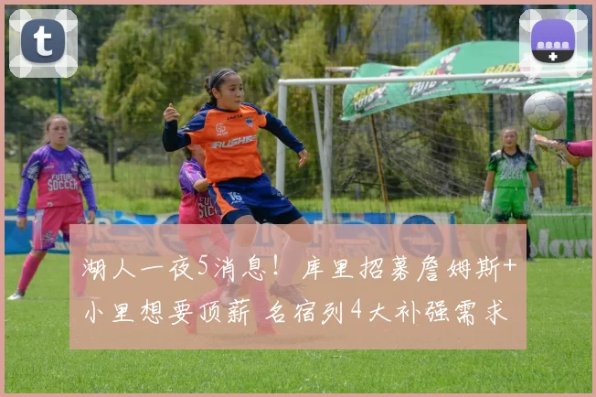 湖人一夜5消息！库里招募詹姆斯+小里想要顶薪 名宿列4大补强需求